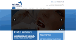 Desktop Screenshot of dolphindentalcare.co.uk