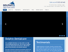 Tablet Screenshot of dolphindentalcare.co.uk